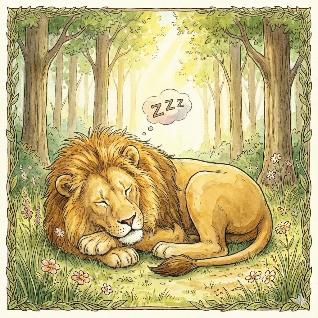 The Lion and the Mouse - Page 1