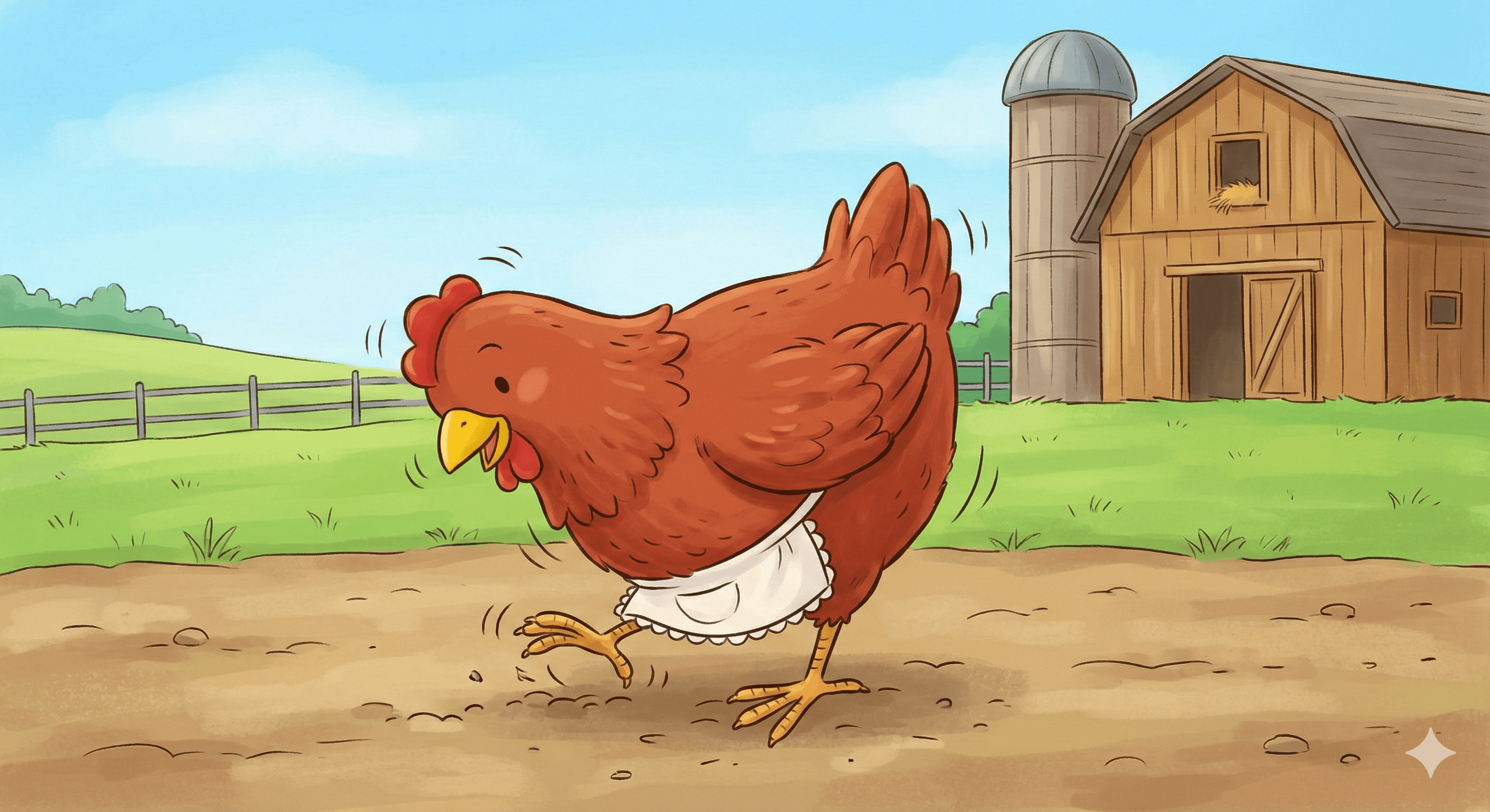 The Little Red Hen - Page 1